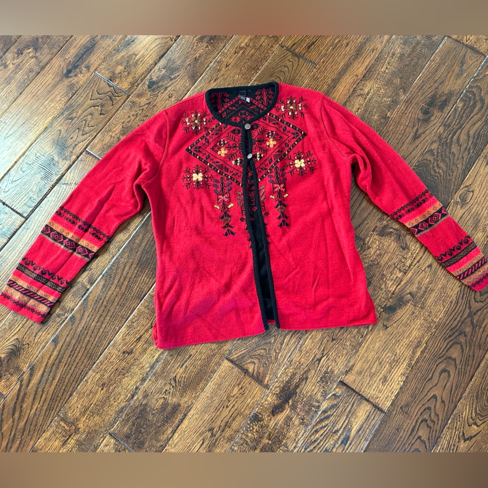 Woman’s Tey Art wearable art sweater